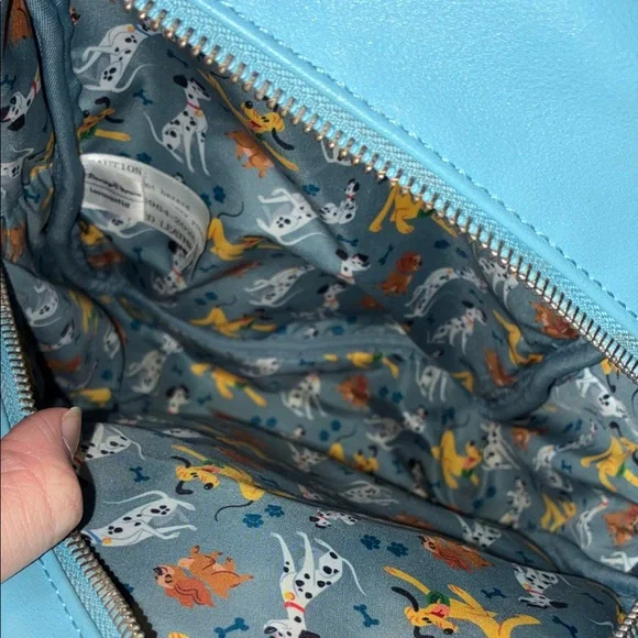 Disney Blue and Brown Cartoon Dog Backpack - Picture 4 of 4